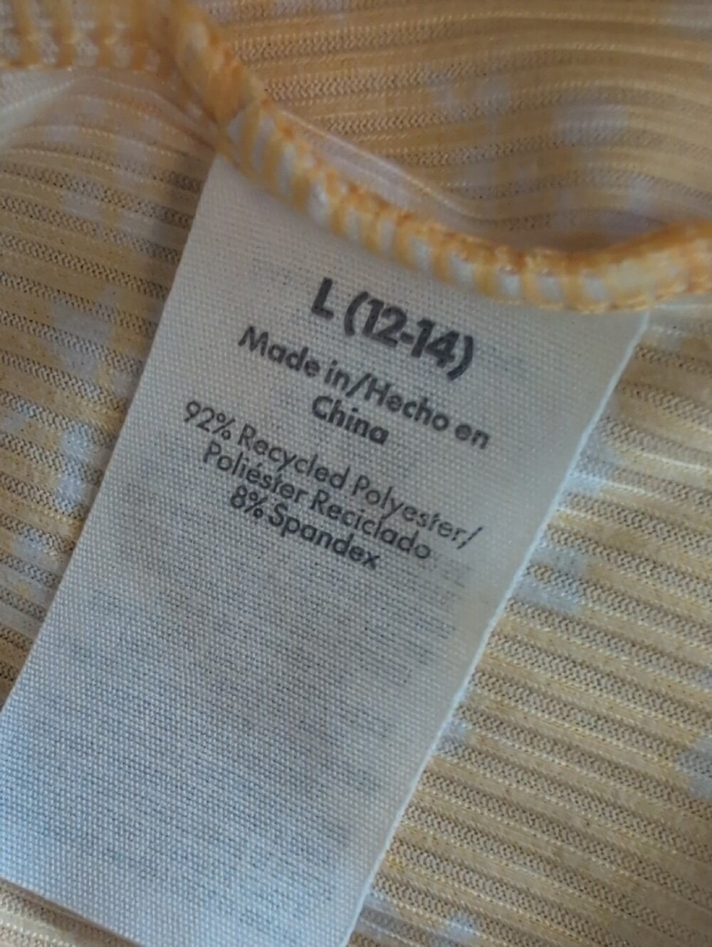 No Boundaries Yellow Floral Mini Dress L T202 - Picture 6 of 6
